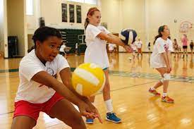 youth middle school volleyball camp